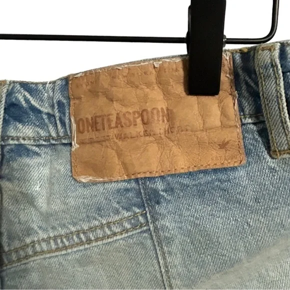 Oneteaspoon KANSAS HIGH-WAIST STREETWALKERS SHORTS - Picture 8 of 15